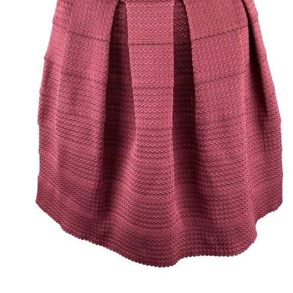 Girls From‎ Savoy Anthropologie Skirt Size X-Small/Small Textured A-Line - Picture 6 of 8